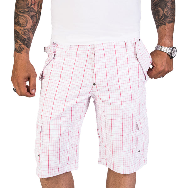 Herren Cargo Shorts Kariert H-188_79929.jpg