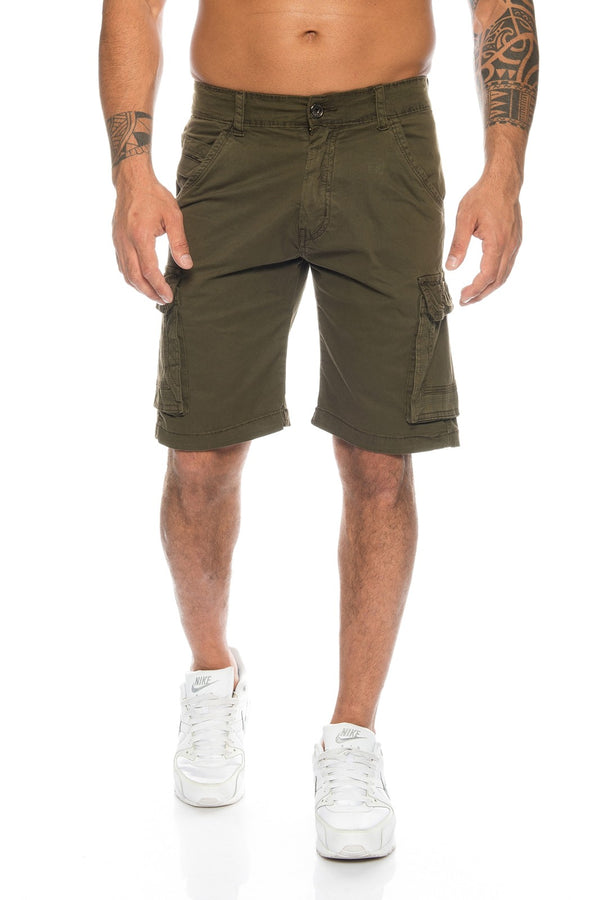 Herren Cargo Shorts Vintage Army-Style H-116_79688.jpg