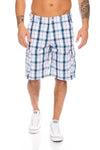 Herren Cargoshorts mit Karomuster Regular Fit H-074_79877.jpg