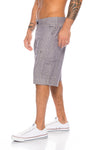 Herren Cargoshorts mit Karomuster Regular Fit H-074_79882.jpg