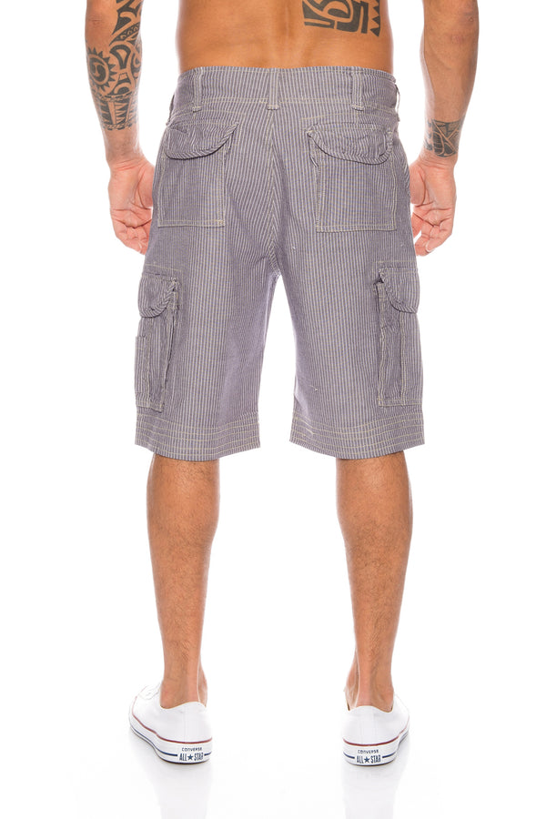 Herren Cargoshorts mit Karomuster Regular Fit H-074_79883.jpg