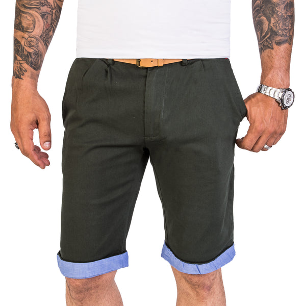 Herren Chino Shorts mit Gürtel H-187_79510.jpg
