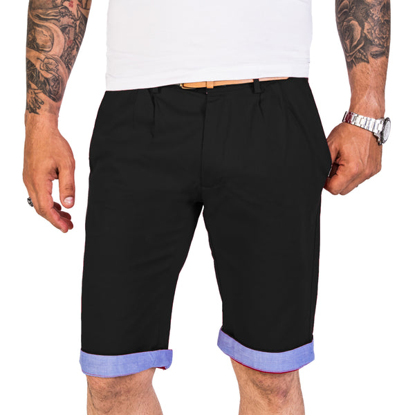 Herren Chino Shorts mit Gürtel H-187_79511.jpg