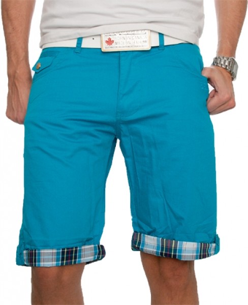 Herren Chino Shorts mit Karomuster H-022_79512.jpg