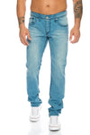 Herren Jeans dicke Nähte Regular Fit Blau H-118_51325.jpg