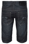 Herren Jeansshorts Regular Fit Dunkelblau H-066_31190.jpg