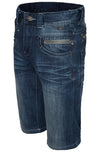 Herren Jeansshorts Regular Fit Dunkelblau H-068_31200.jpg
