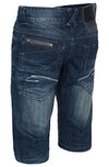 Herren Jeansshorts Regular Fit Dunkelblau H-068_31201.jpg