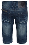Herren Jeansshorts Regular Fit Dunkelblau H-068_31202.jpg