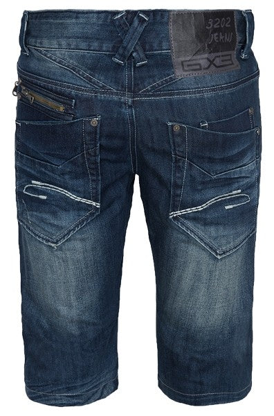 Herren Jeansshorts Regular Fit Dunkelblau H-068_31202.jpg
