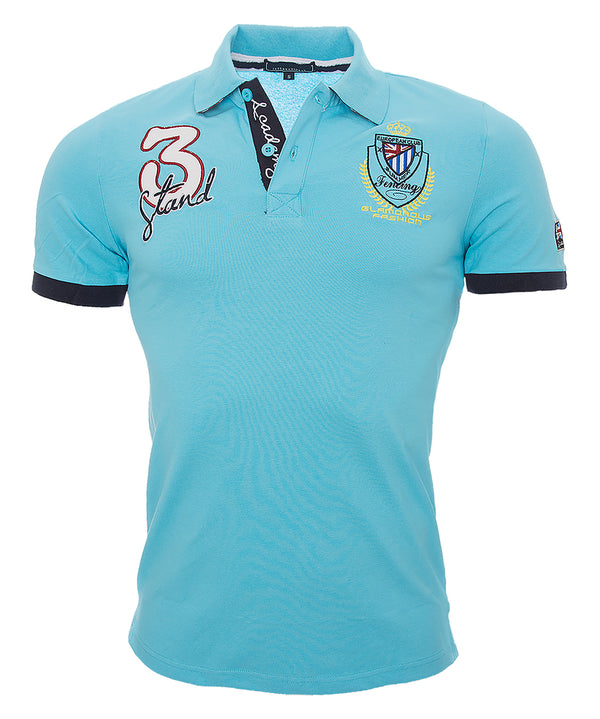 Herren Polo T-Shirt mit Logo Regular Fit H-038 _80249.jpg