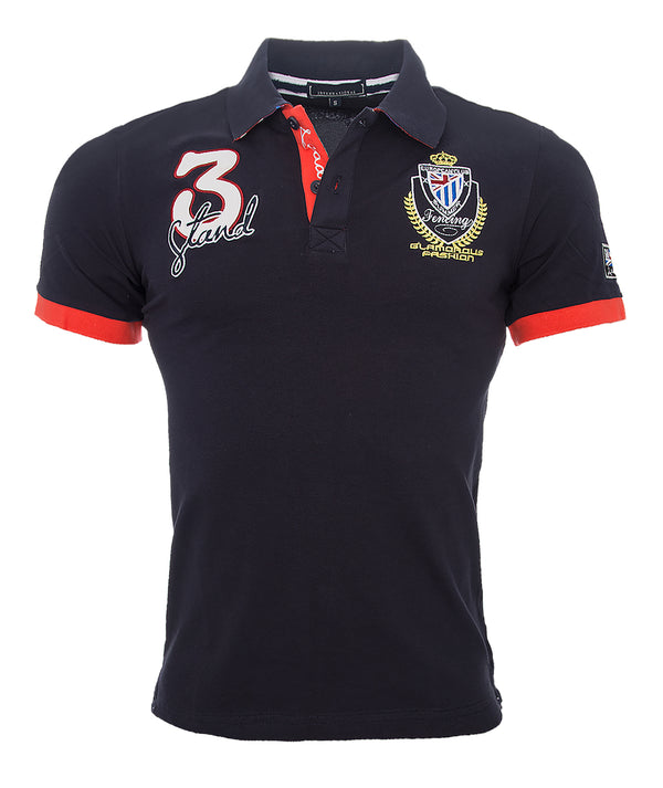 Herren Polo T-Shirt mit Logo Regular Fit H-038 _80251.jpg
