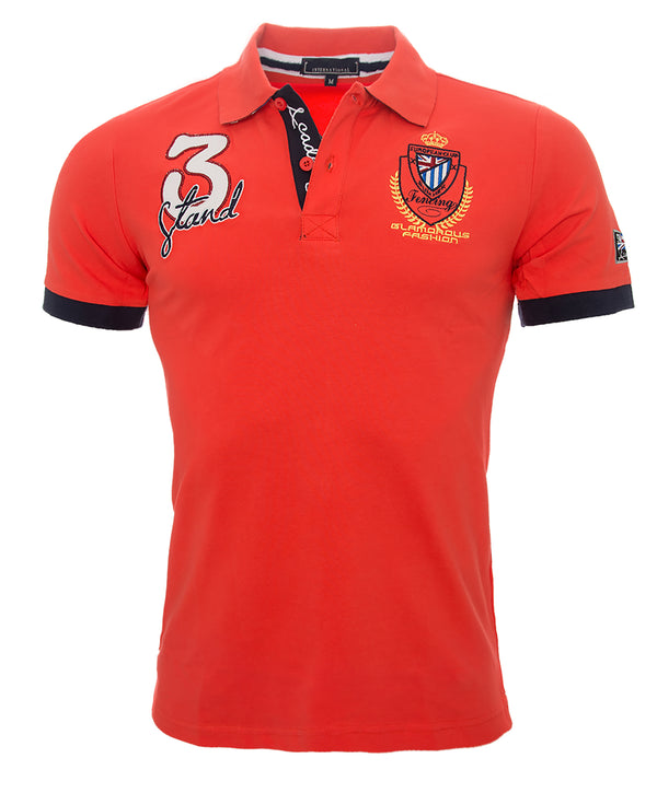 Herren Polo T-Shirt mit Logo Regular Fit H-038 _80253.jpg