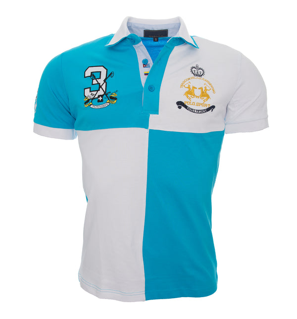 Herren Polo T-Shirt mit Logo Regular Fit H-043_80268.jpg