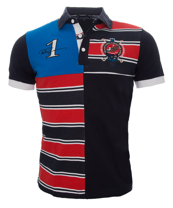 Herren Polo T-Shirt mit Logo Regular Fit H-044_80275.jpg