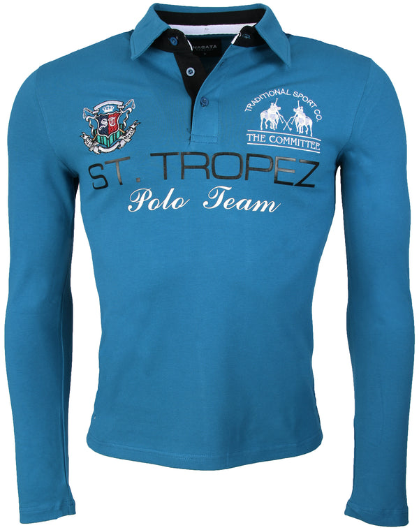 Herren V-Neck Shirt mit Polokragen AT-260_80406.jpg