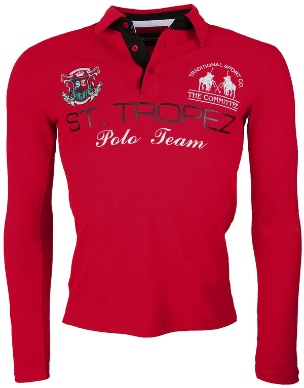 Herren V-Neck Shirt mit Polokragen AT-260_80408.jpg