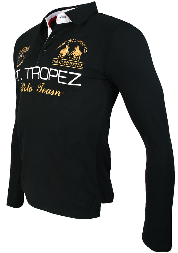 Herren V-Neck Shirt mit Polokragen AT-260_80410.jpg