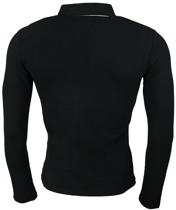 Herren V-Neck Shirt mit Polokragen AT-260_80411.jpg