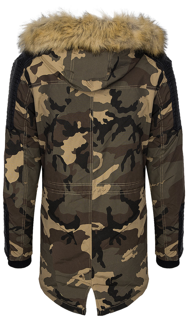 Herren Winter Jacke Kapuze mit Kunstfellkragen Teddyfell H-133_79137.jpg