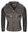 Herren Winter Jacke mit Kunstlederärmeln Teddyfutter H-063 _79043.jpg