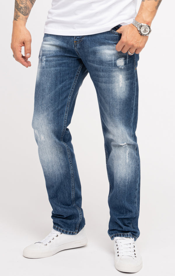 Indumentum Herren Jeans Regular Fit Blau IR-501_83727.jpg