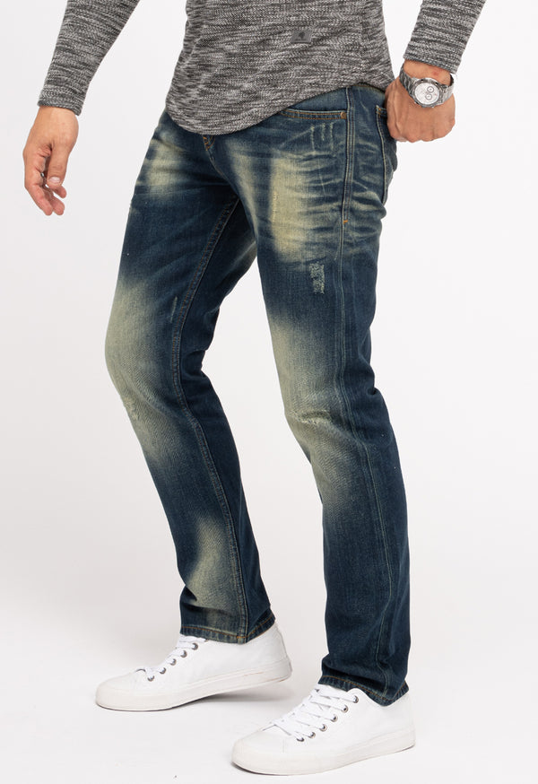 Indumentum Herren Jeans Regular Fit Dunkelblau IR-502_83731.jpg