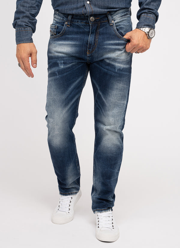 Indumentum Herren Jeans Regular Fit Dunkelblau IR-503_83733.jpg