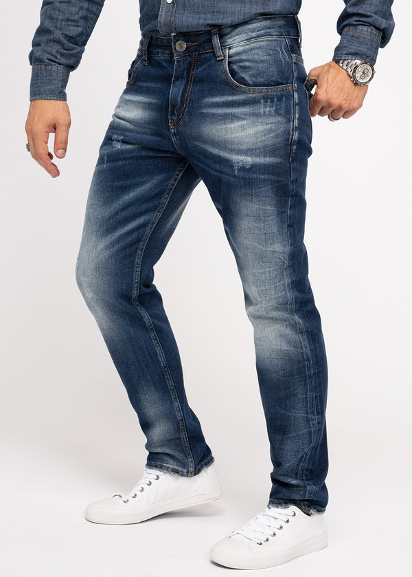 Indumentum Herren Jeans Regular Fit Dunkelblau IR-503_83734.jpg