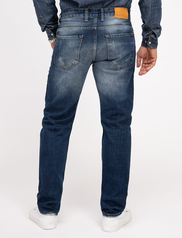 Indumentum Herren Jeans Regular Fit Dunkelblau IR-503_83735.jpg