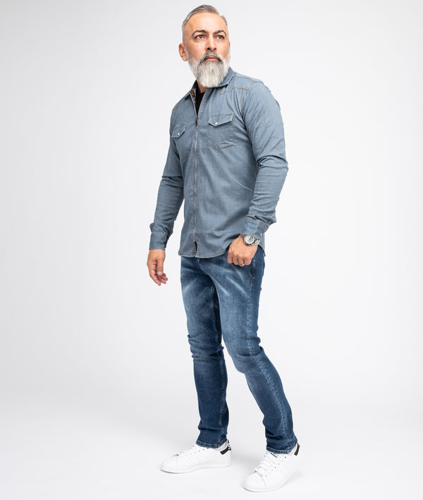 Indumentum Herren Jeans Slim Fit Blau IS-300_81116.jpg