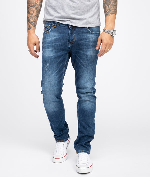 Indumentum Herren Jeans Slim Fit Blau IS-301_83714.jpg