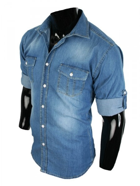 Jeanshemd DENIM Langarm Jeans Blau Stonewashed _35061.jpg