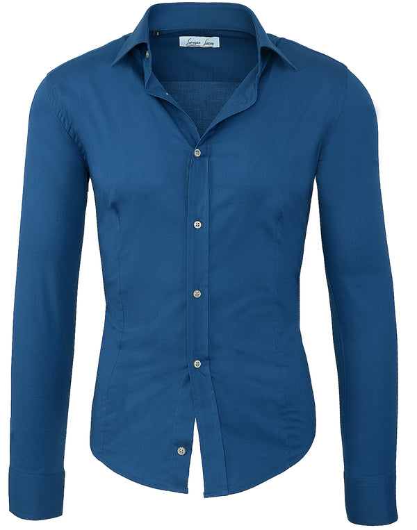 Lorenzo Loren Herren Business Hemd Kentkragen LL-200 _80006.jpg