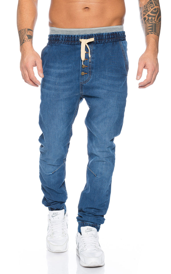 Lorenzo Loren Herren Cargohose Jeans LL-2522a_75604.jpg
