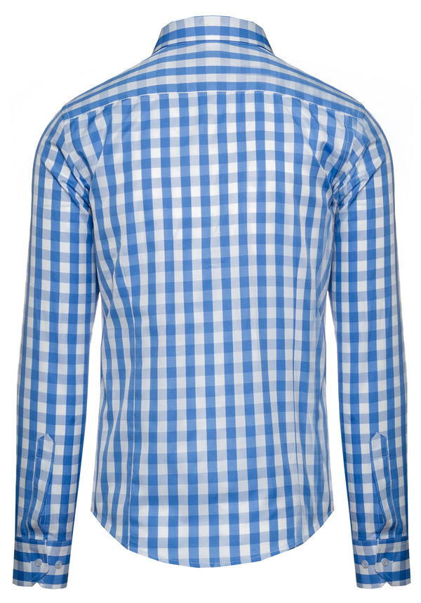 Lorenzo Loren Herren Hemd Kariert Slim Fit LL-204_74373.jpg