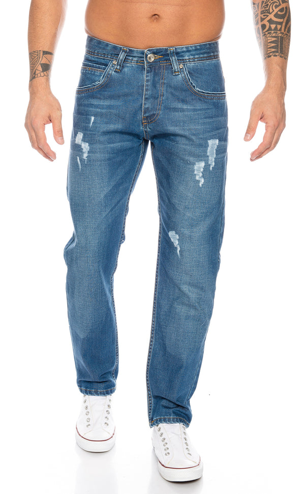 Lorenzo Loren Herren Jeans Comfort Fit Blau LL-318_75404.jpg