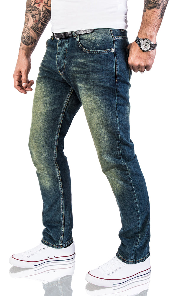 Lorenzo Loren Herren Jeans Comfort Fit Blau LL-387_62874.jpg