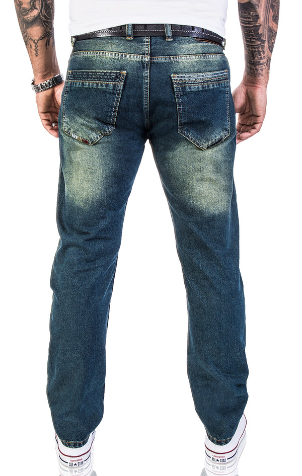 Lorenzo Loren Herren Jeans Comfort Fit Blau LL-387_62875.jpg