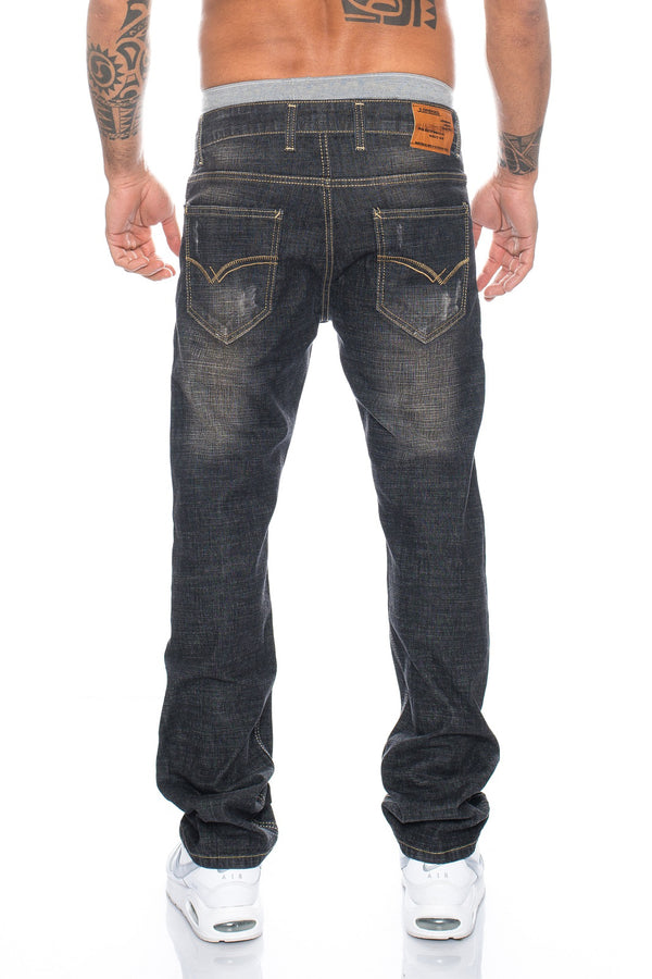Lorenzo Loren Herren Jeans Comfort Fit Dunkelgrau LL-301_75397.jpg