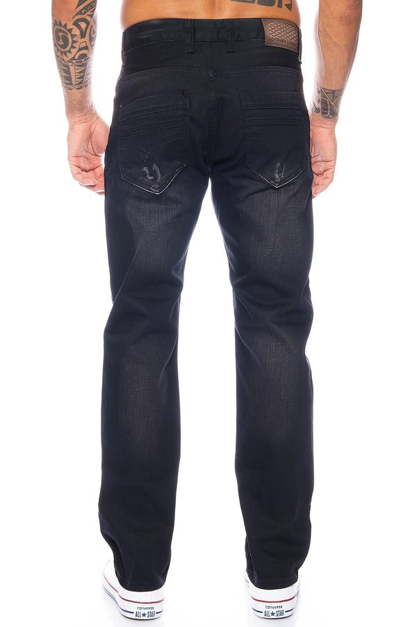 Lorenzo Loren Herren Jeans Comfort Fit Schwarz LL-322_75424.jpg