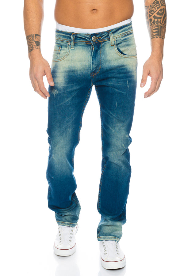 Lorenzo Loren Herren Jeans Regular Fit Blau LL-311_75346.jpg