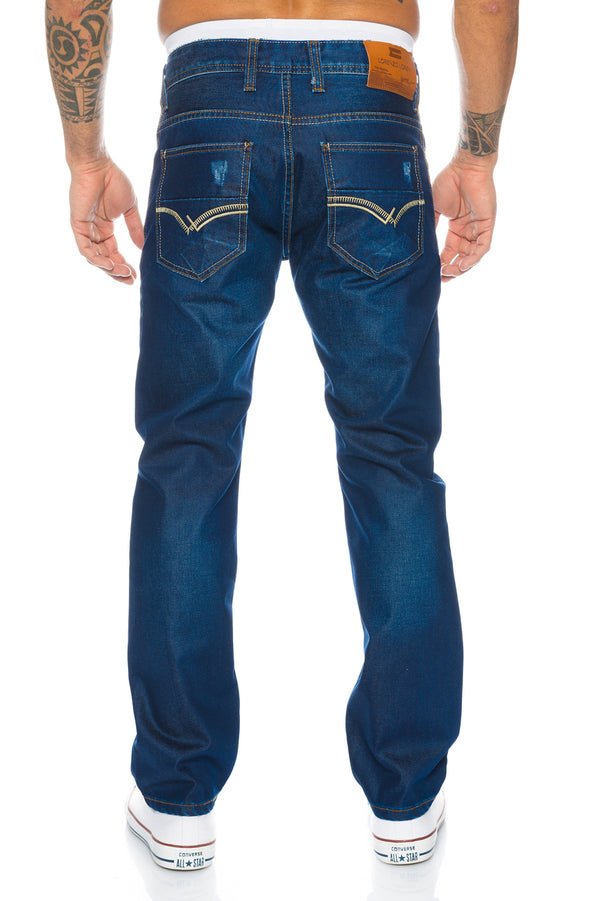 Lorenzo Loren Herren Jeans Regular Fit Blau LL-314_75354.jpg
