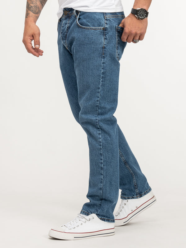 Lorenzo Loren Herren Jeans Regular Fit Blau LL-4003_87601.jpg