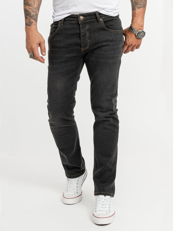 Lorenzo Loren Herren Jeans Regular Fit Dunkelgrau LL-326_86172.jpg