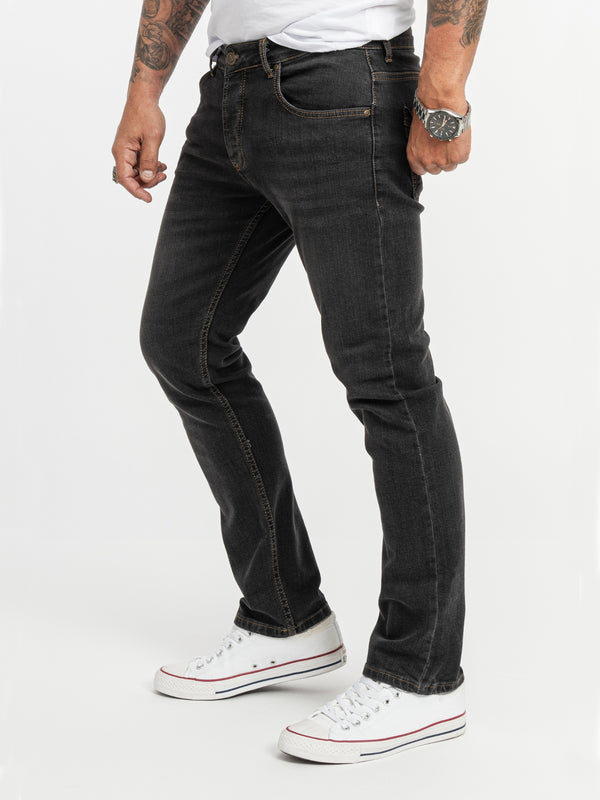 Lorenzo Loren Herren Jeans Regular Fit Dunkelgrau LL-326_86173.jpg