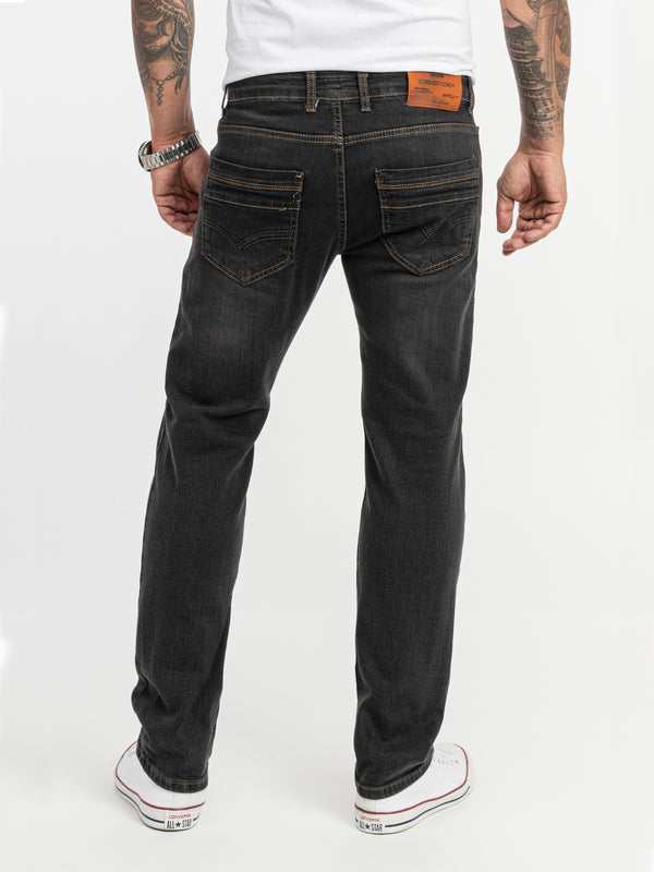 Lorenzo Loren Herren Jeans Regular Fit Dunkelgrau LL-326_86174.jpg