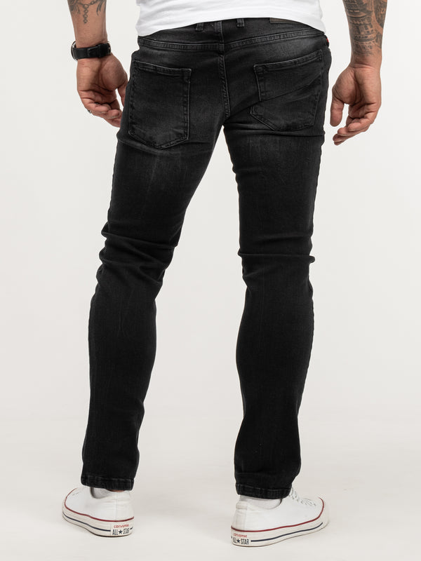 Lorenzo Loren Herren Jeans Regular Fit Dunkelgrau LL-4004_87608.jpg