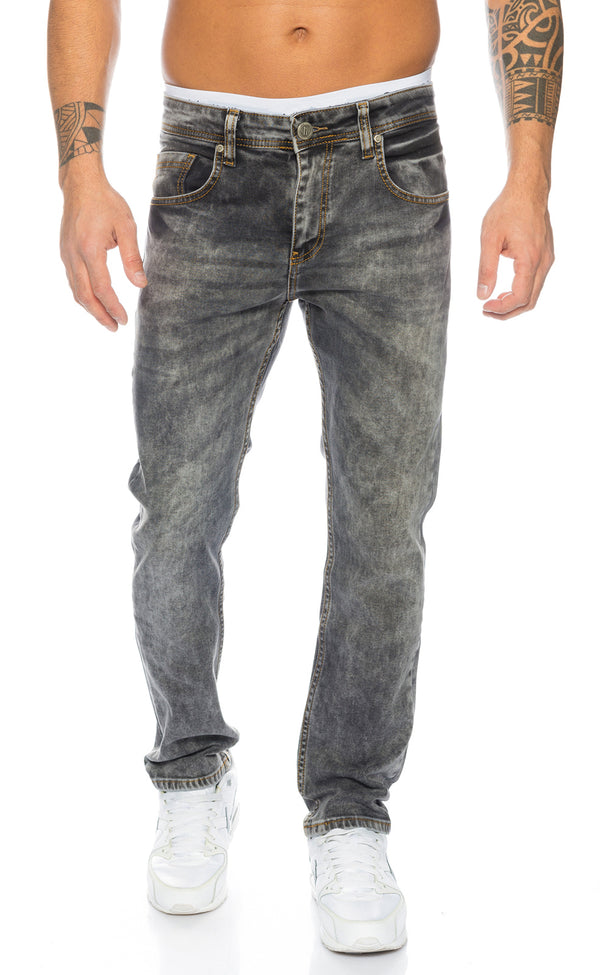 Lorenzo Loren Herren Jeans Regular Fit Grau LL-310_75343.jpg