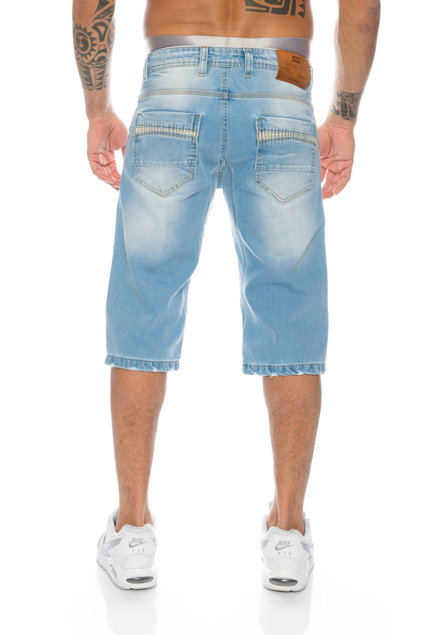 Lorenzo Loren Herren Jeansshorts Hellblau LL-389_76527.jpg